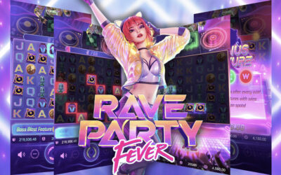 รีวิวเกม สล็อต68 Rave Party Fever ของผู้ให้บริการ PG